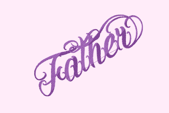 Download Father Vintage Lettering - Premium Resources